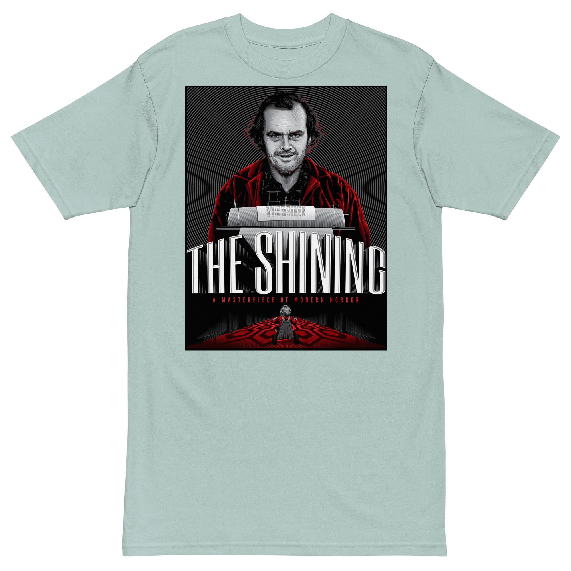 The Shining Men’s premium heavyweight tee - Image 9