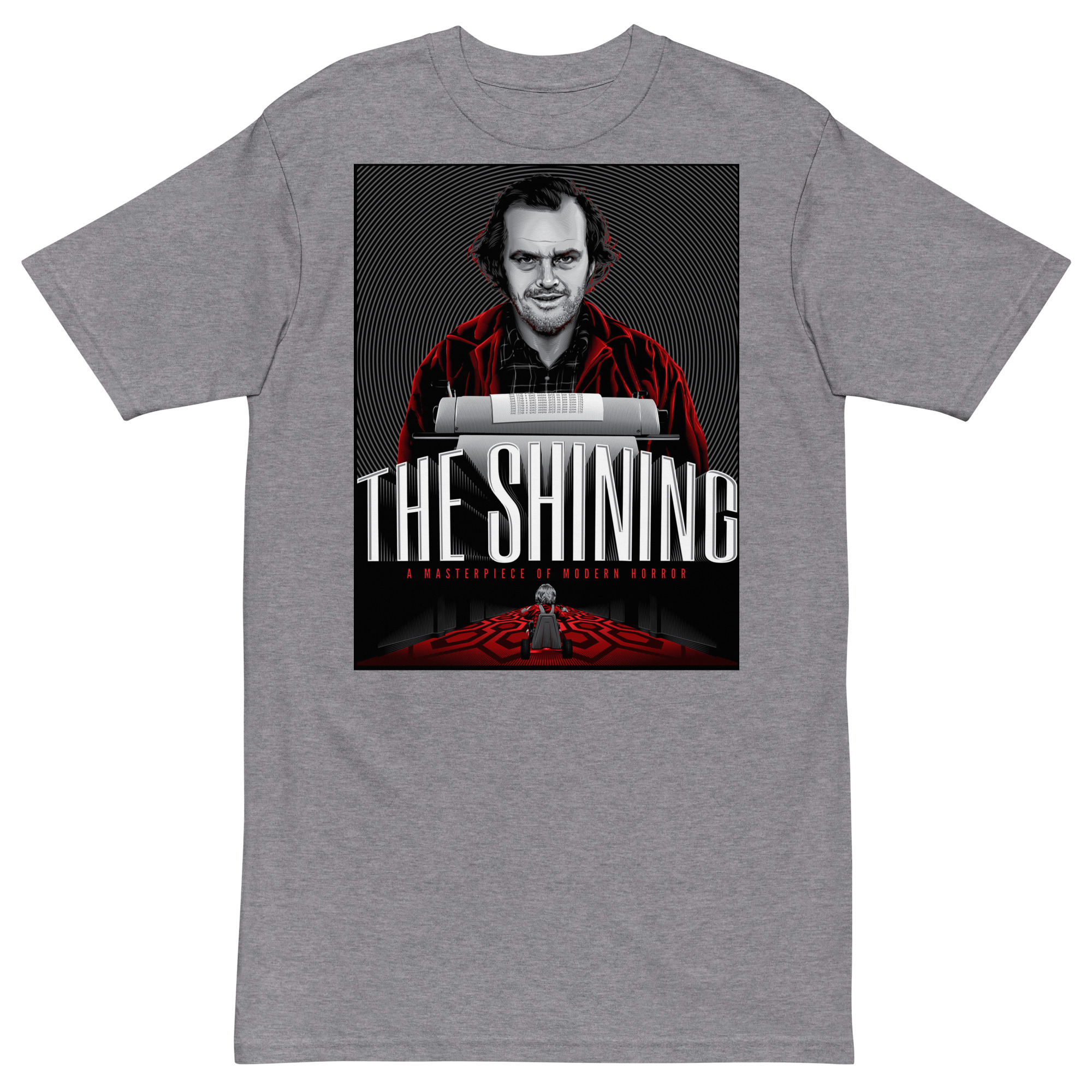 The Shining Men’s premium heavyweight tee - Image 7
